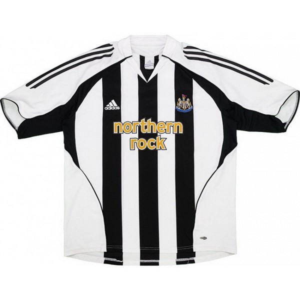 Tailandia Camiseta Newcastle United 1ª Retro 2005 2006 Negro Blanco